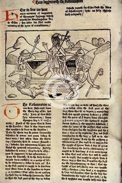 'The Resurrection', 1483, (1943).  Creator: Unknown.