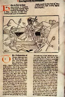 The Resurrection 1483, (1943). Creator: Unknown