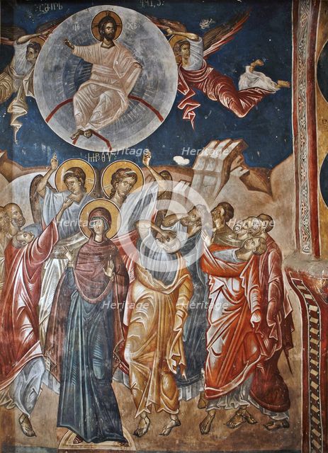 The Resurrection, 14th century. Artist: Master Gerasime (active 14th century)