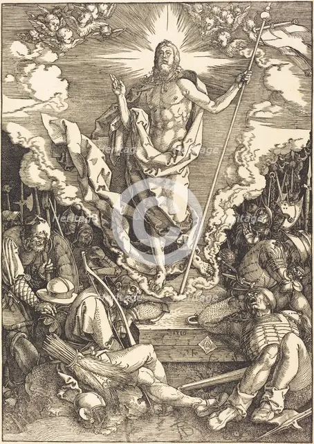 The Resurrection, 1510. Creator: Albrecht Durer.