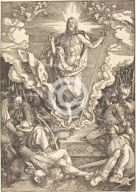The Resurrection, 1510. Creator: Albrecht Durer.