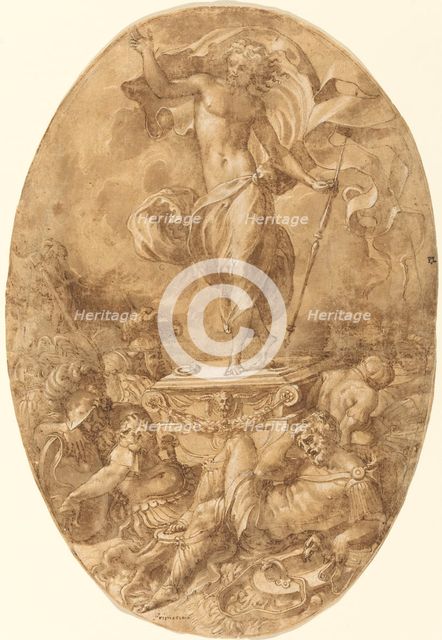 The Resurrection, 1545/1548. Creator: Francesco Salviati.