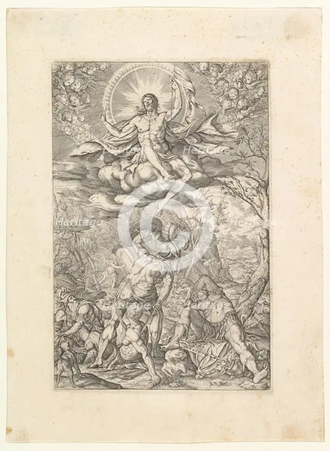The Resurrection, 1577. Creator: Melchior Meier.
