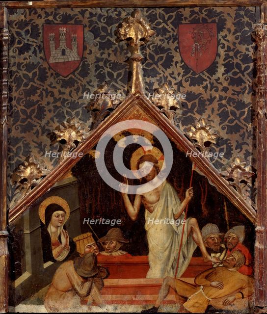 The Resurrection', 15th century. Creator: German master.
