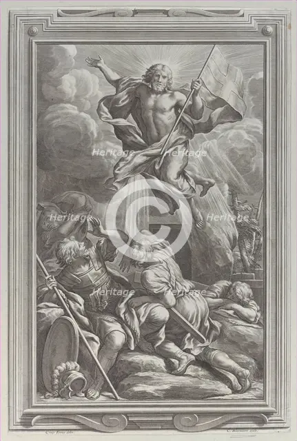 The Resurrection, 1662. Creator: Cornelis Bloemaert.