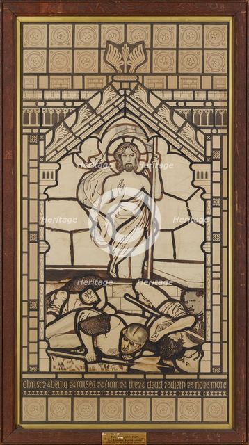 The Resurrection, 1861-2. Creator: Sir Edward Coley Burne-Jones.