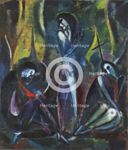 The resurrection, 1914. Creator: Stenner, Hermann (1891-1914).