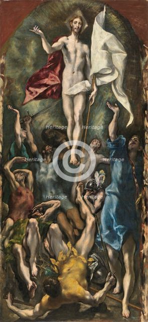 The Resurrection, between 1597 and 1600. Creator: El Greco.