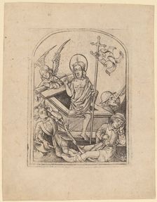 The Resurrection, c. 1470/1475. Creator: Master of the Boccaccio Illustrations