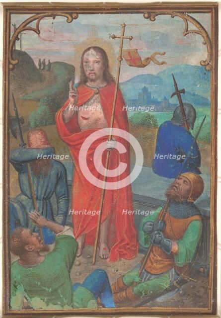 The Resurrection, c. 1530. Creator: Simon Bening.