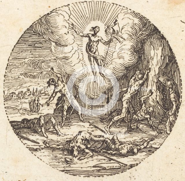 The Resurrection, c. 1631. Creator: Jacques Callot.
