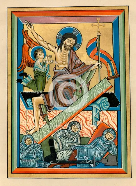 The Resurrection, c1240. Artist: Unknown