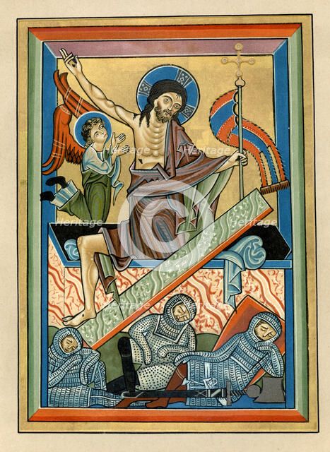 The Resurrection, c1240. Artist: Unknown