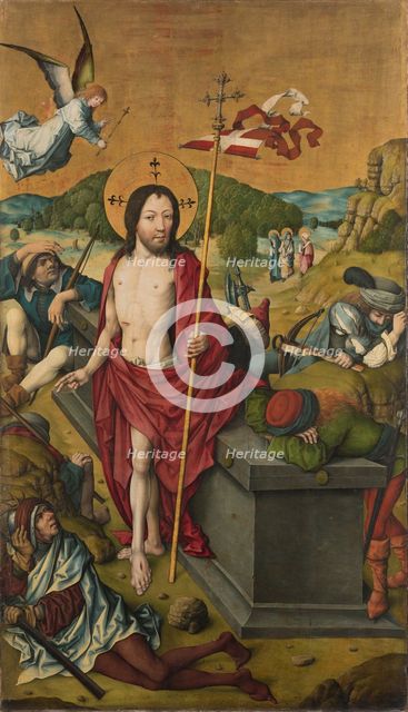The Resurrection, c1485-1490. Creator: Master of the Housebook.