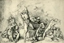 The Resurrection c1532, (1943). Creator: Michelangelo Buonarroti