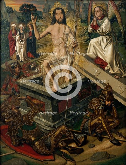 The Resurrection, ca 1475. Artist: Bermejo, Bartolomé (ca 1440-ca 1498)