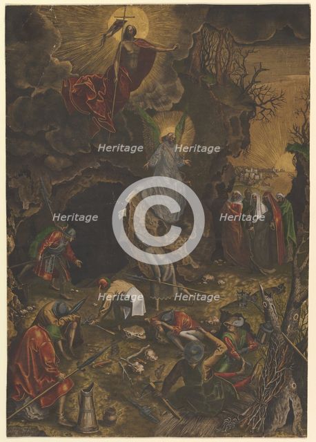 The Resurrection, ca. 1562-63. Creator: Philip Galle.