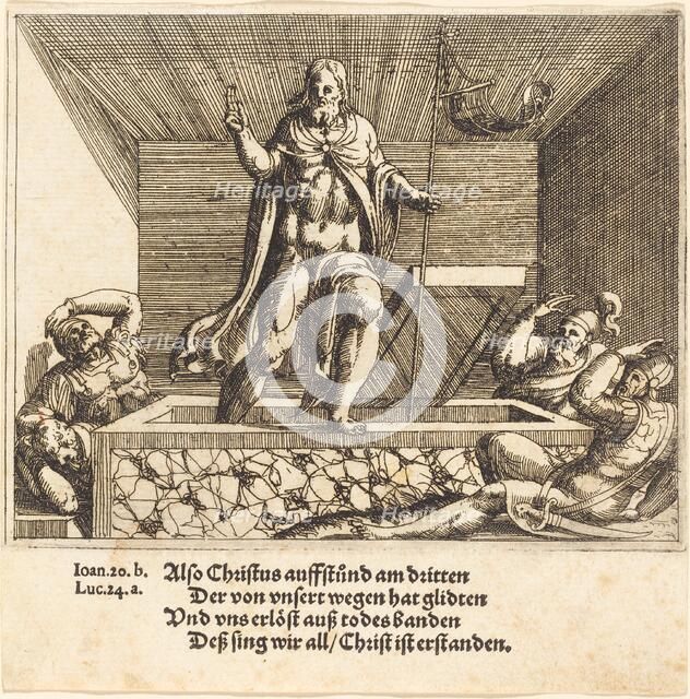 The Resurrection. Creator: Augustin Hirschvogel.