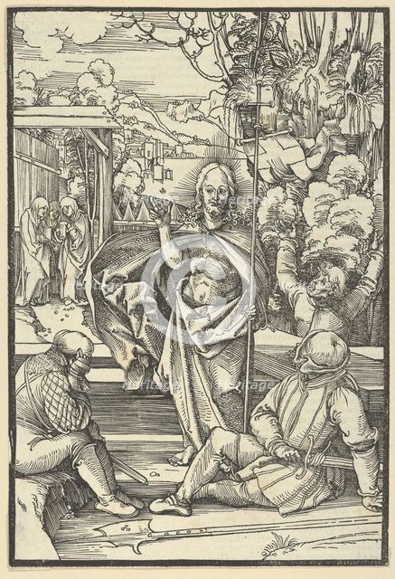 The Resurrection, from Speculum passionis domini nostri Ihesu Christi, 1507. Creator: Hans Schäufelein the Elder.
