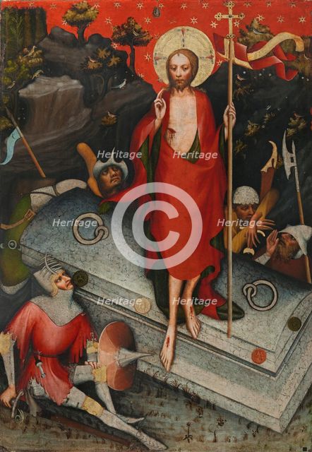 The Resurrection. From the Trebon Altarpiece, ca 1380.