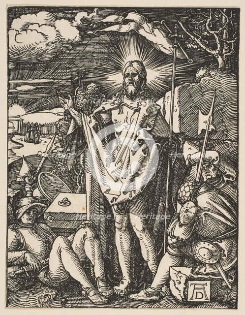 The Resurrection, from The Little Passion, ca. 1510. Creator: Albrecht Durer.