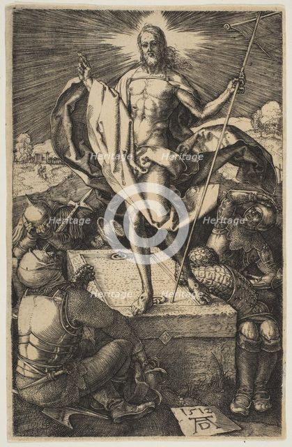 The Resurrection, from The Passion, 1511. Creator: Albrecht Durer.