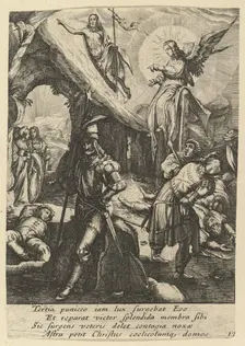 The Resurrection, from The Passion of Christ, mid 17th century. Creator: Nicolas Cochin