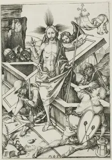 The Resurrection, from The Passion, c. 1470–75. Creator: Martin Schongauer