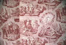 The Resurrection (Furnishing Fabric), Rouen, c. 1830. Creator: Unknown