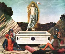The Resurrection mid 15th century, (1930).Artist: Andrea del Castagno