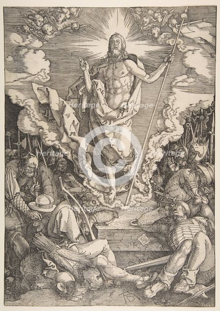 The Resurrection.n.d. Creator: Albrecht Durer.
