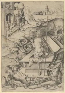 The Resurrection,.n.d. Creator: Israhel van Meckenem