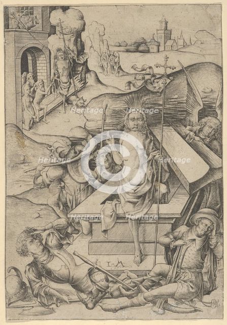 The Resurrection,.n.d. Creator: Israhel van Meckenem.