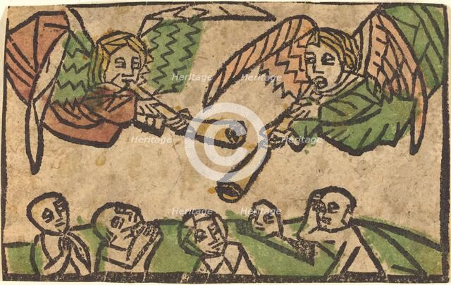 The Resurrection of the Dead, c. 1460/1470. Creator: Unknown.