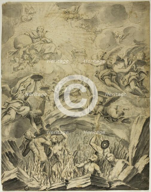 The Resurrection of the Dead, n.d. Creator: Abraham Jansz van Diepenbeeck.