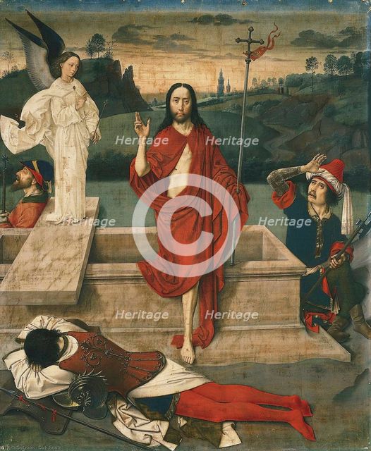 The Resurrection of Christ, 1450s. Creator: Bouts, Dirk (1410/20-1475).