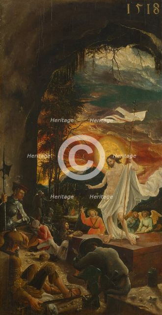 The Resurrection of Christ, 1518. Artist: Altdorfer, Albrecht (c. 1480-1538)