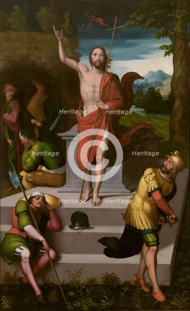 The Resurrection of Christ, 1534. Creator: Juan Correa de Vivar.