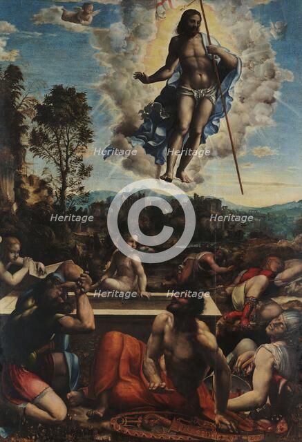 The Resurrection of Christ, 1534. Creator: Sodoma (1477-1549).