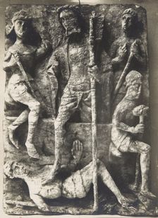 The Resurrection of Christ bas-relief, 1930-1939. Creator: Unknown