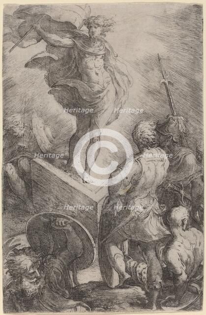 The Resurrection of Christ, c. 1528/1529. Creator: Parmigianino.