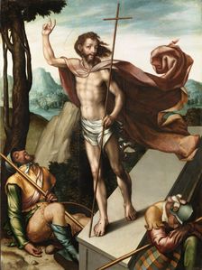 The Resurrection of Christ, c1566. Creator: Luis de Morales