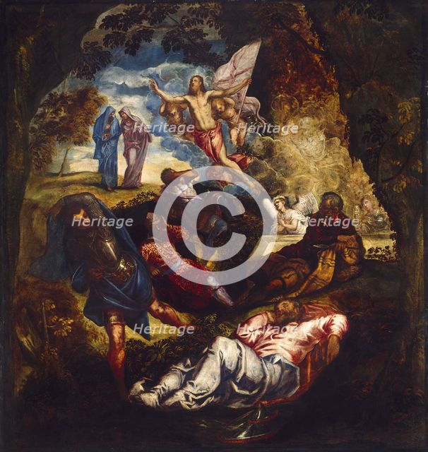 The Resurrection of Christ, mid-1550s-early 1570s. Artist: Jacopo Tintoretto.