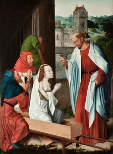 The Resurrection of Drusiana, 1490-1500. Creator: Master of Saint John the Evangelist (active 1490-1500)