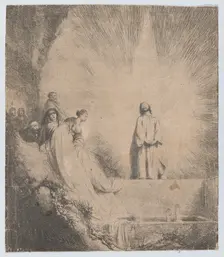 The Resurrection of Lazarus, 1620-74. Creator: Jan Lievens