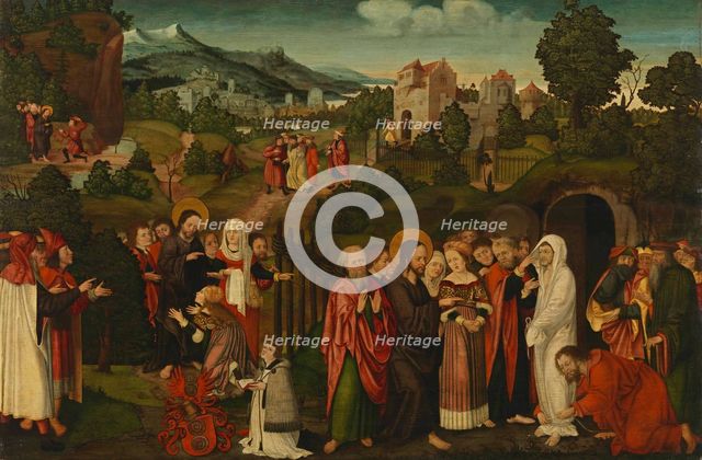 The Resurrection of Lazarus, ca 1530.