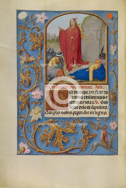 The Resurrection; Spinola Hours, about 1510-1520. Creator: Workshop of Master of the First Prayer Book of Maximilian.