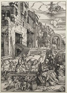 The Repose in Egypt, c. 1501-1502. Creator: Albrecht Dürer (German, 1471-1528)