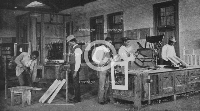 The repair shop, 1904. Creator: Frances Benjamin Johnston.