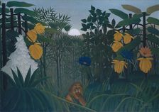 The Repast of the Lion, ca. 1907. Creator: Henri Rousseau
